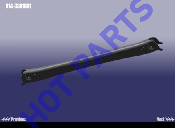 картинка REAR FLOOR CROSSMEMBER  B14-3301081